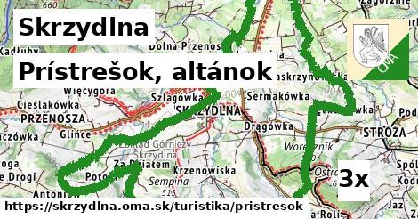 prístrešok, altánok v Skrzydlna