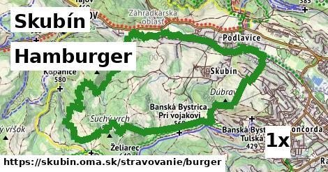 Hamburger, Skubín