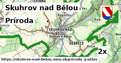 príroda v Skuhrov nad Bělou