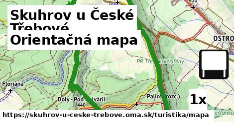 Orientačná mapa, Skuhrov u České Třebové