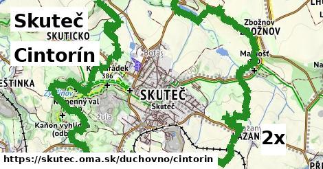Cintorín, Skuteč