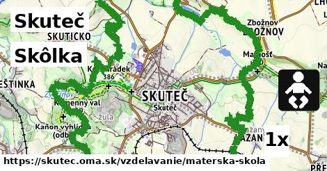 Skôlka, Skuteč