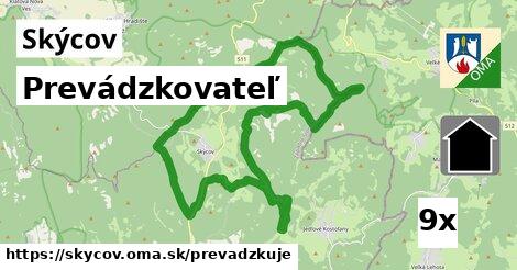 prevádzkovateľ v Skýcov