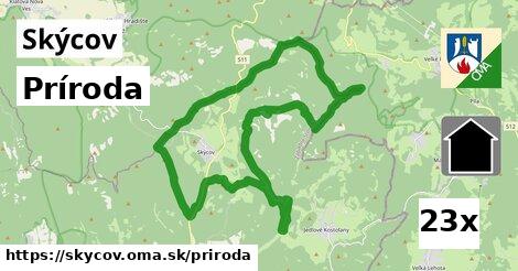 príroda v Skýcov