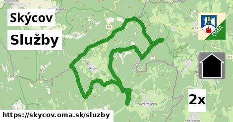 služby v Skýcov