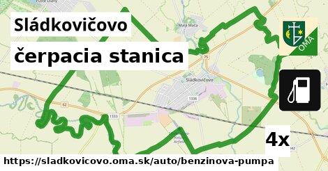 čerpacia stanica, Sládkovičovo