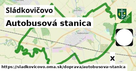 Autobusová stanica, Sládkovičovo