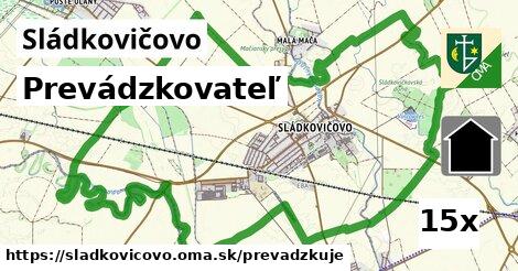 prevádzkovateľ v Sládkovičovo