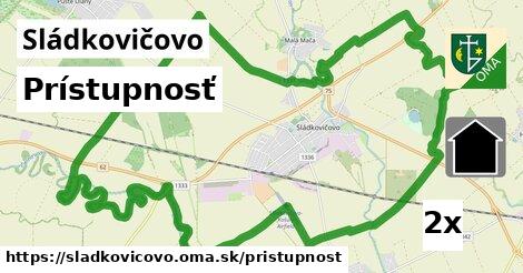 prístupnosť v Sládkovičovo