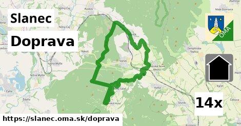 doprava v Slanec