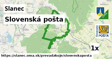 Slovenská pošta, Slanec