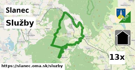 služby v Slanec