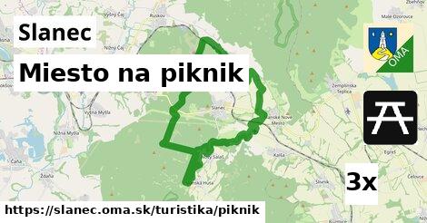 Miesto na piknik, Slanec