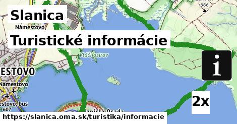 Turistické informácie, Slanica