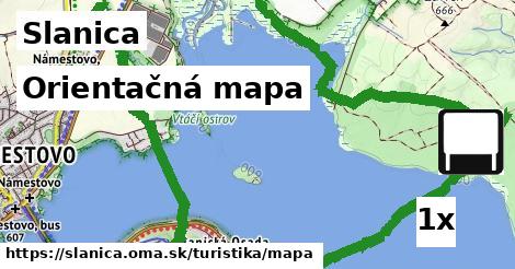 Orientačná mapa, Slanica