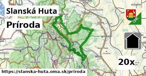 príroda v Slanská Huta