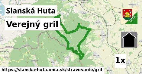 Verejný gril, Slanská Huta