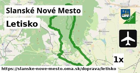 Letisko, Slanské Nové Mesto