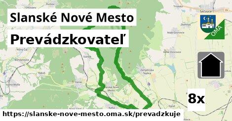 prevádzkovateľ v Slanské Nové Mesto