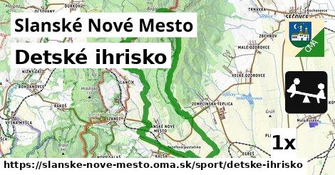 Detské ihrisko, Slanské Nové Mesto