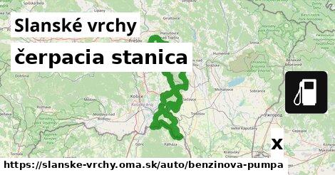 čerpacia stanica, Slanské vrchy