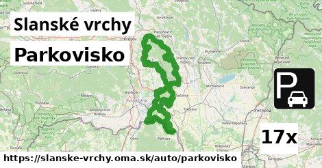 Parkovisko, Slanské vrchy