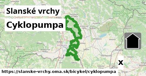 Cyklopumpa, Slanské vrchy