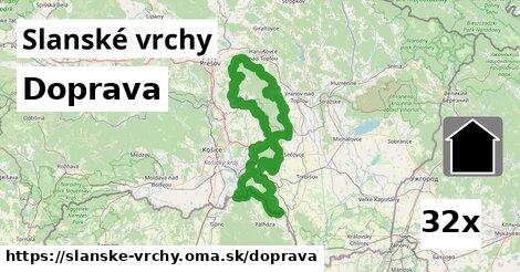 doprava v Slanské vrchy