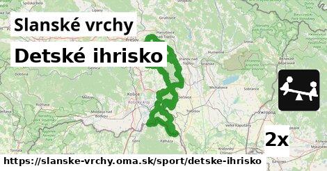 Detské ihrisko, Slanské vrchy