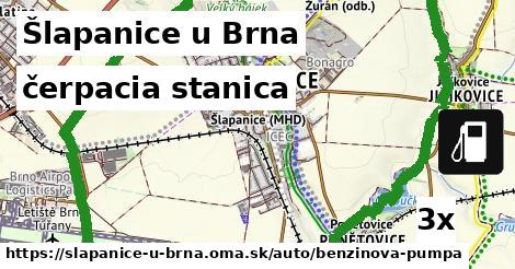 čerpacia stanica, Šlapanice u Brna