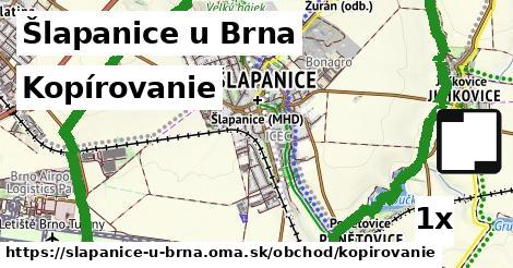 kopírovanie v Šlapanice u Brna