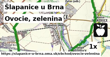 Ovocie, zelenina, Šlapanice u Brna