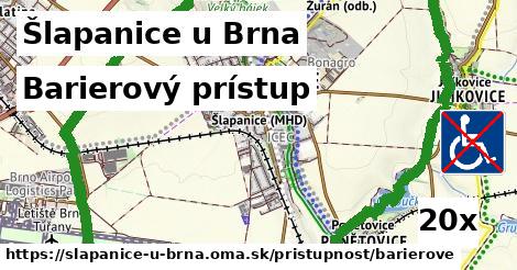 Barierový prístup, Šlapanice u Brna