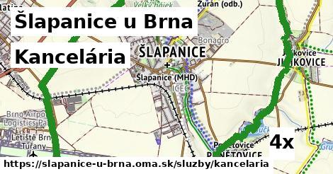 kancelária v Šlapanice u Brna