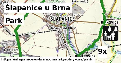 Park, Šlapanice u Brna