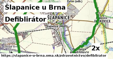 Defiblirátor, Šlapanice u Brna