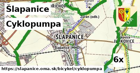 Cyklopumpa, Šlapanice