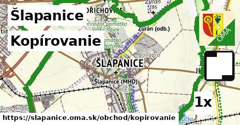 Kopírovanie, Šlapanice