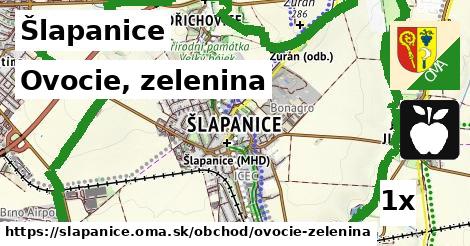 Ovocie, zelenina, Šlapanice