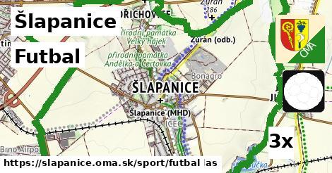 Futbal, Šlapanice