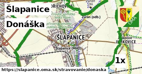 Donáška, Šlapanice