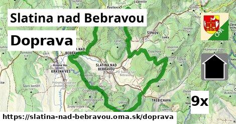 doprava v Slatina nad Bebravou