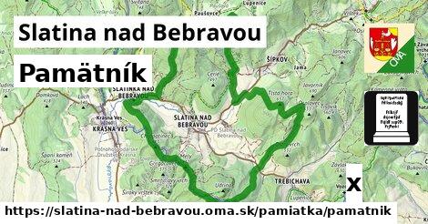 Pamätník, Slatina nad Bebravou