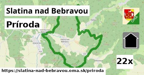 príroda v Slatina nad Bebravou