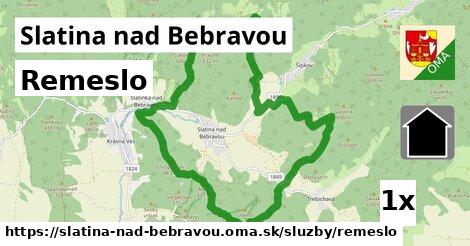 remeslo v Slatina nad Bebravou