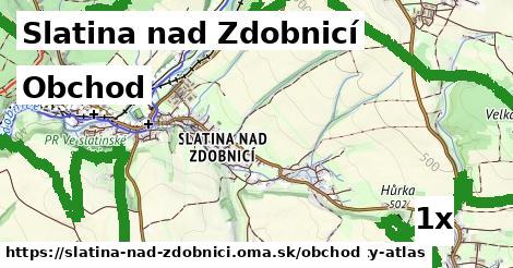 obchod v Slatina nad Zdobnicí