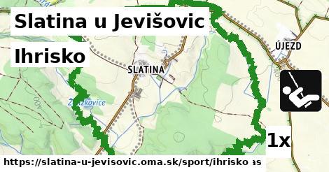 Ihrisko, Slatina u Jevišovic