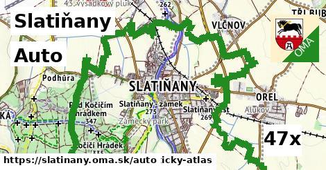 auto v Slatiňany