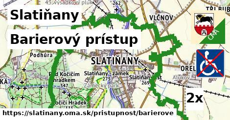 Barierový prístup, Slatiňany