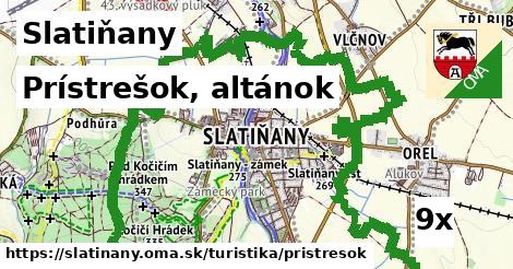 Prístrešok, altánok, Slatiňany